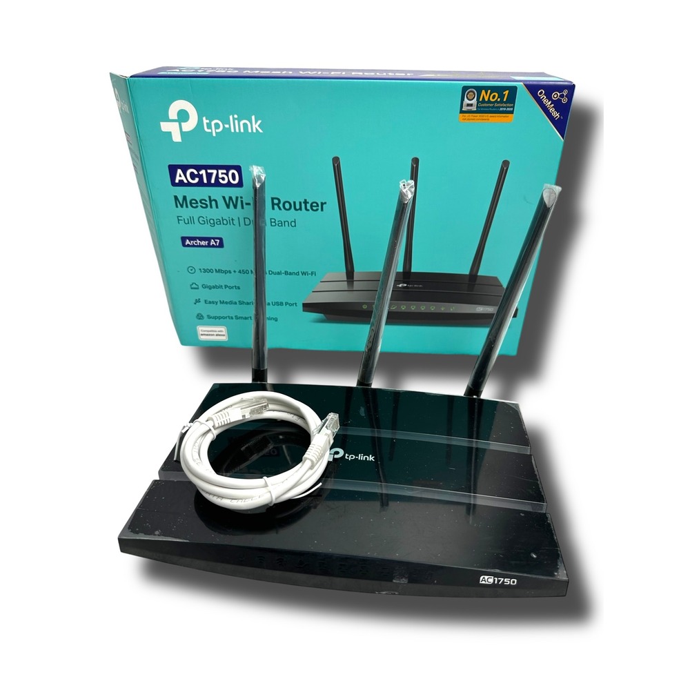 TP-Link Archer A7‎ AC1750 Mesh WiFi Router Dual Band Gigabit Wireless Router